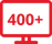 400+ tv kanala ikona